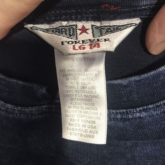 Hard Tail Forever Girls Blue A Line Dress Size L 14 - Picture 8 of 8